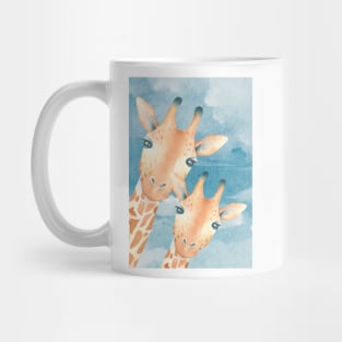 Giraffe Selfie Mug